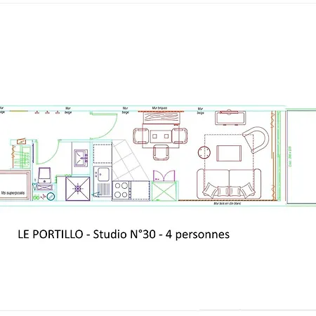 Appartamento Résidence Le Portillo - Piscine - Pour 4 Personnes Mae-4973 *